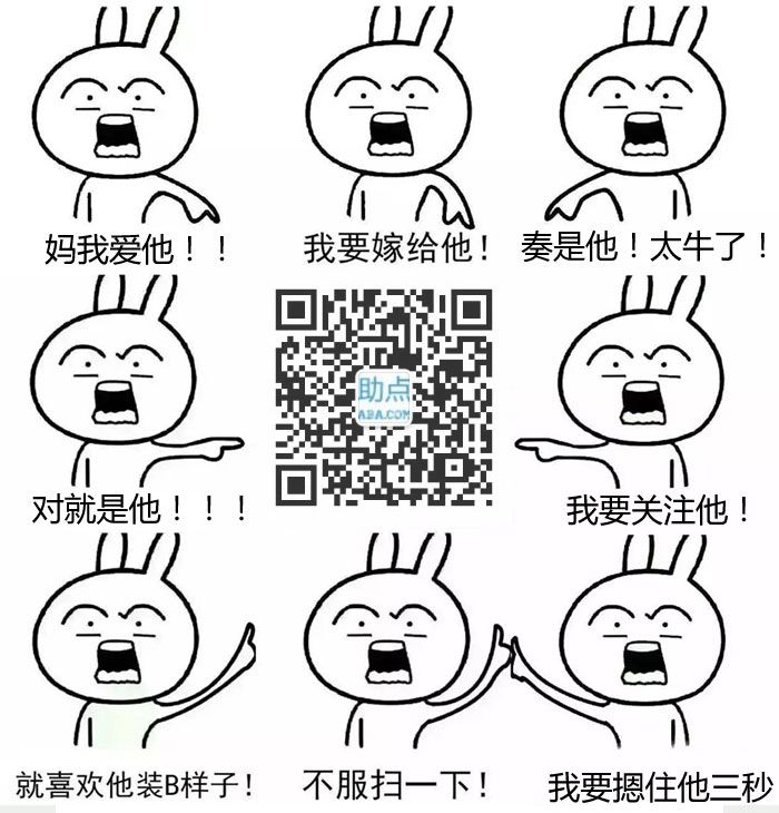 表情搞笑類非主流創意二維碼在線制作生成圖